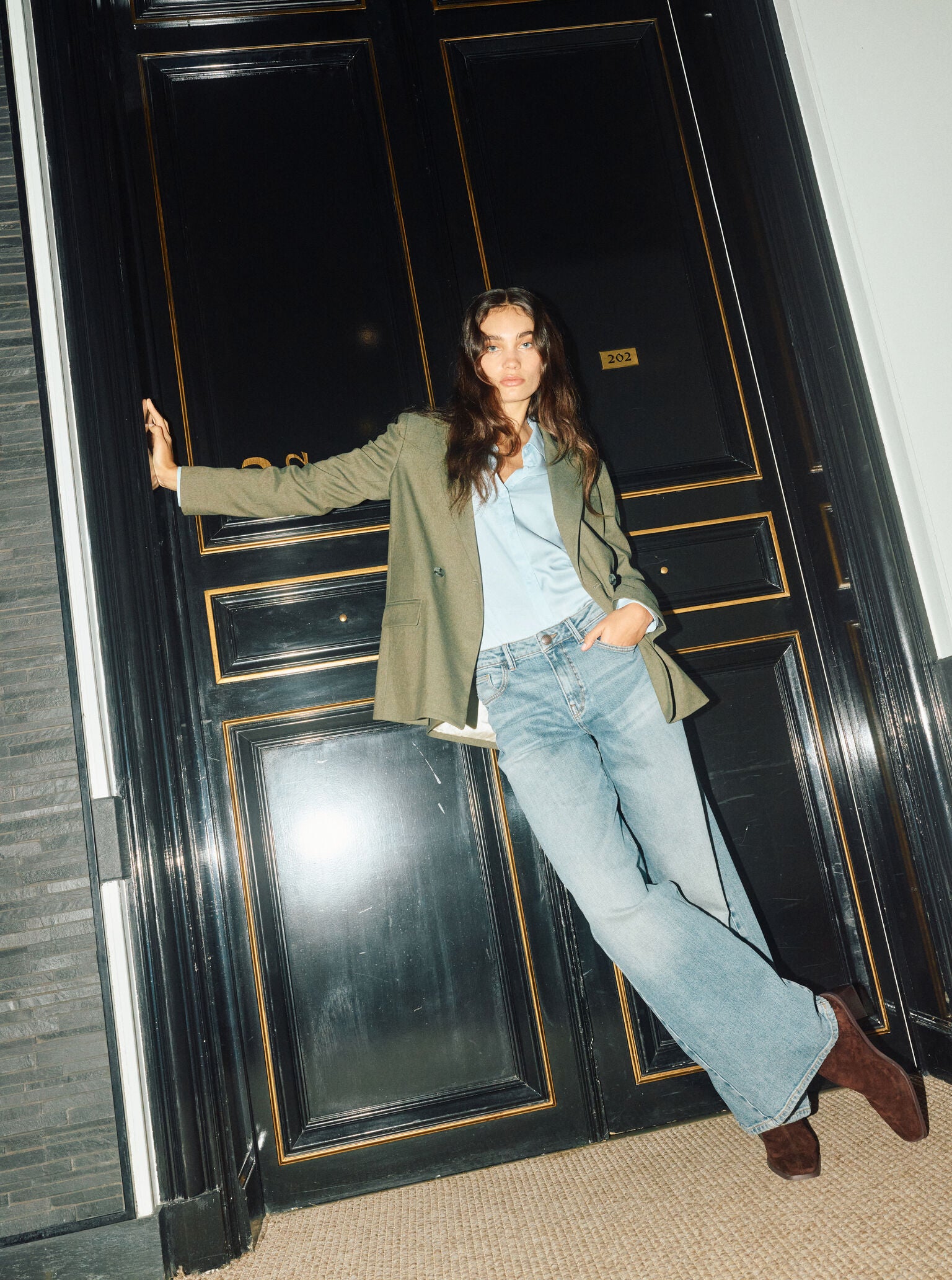 Modelshot / Blue / Detail